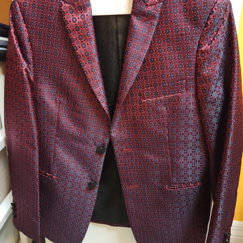 Tallia Fancy Boys Cocktail Jacket - Size 14R